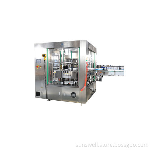 BOPP Labeler for glass juice bottle